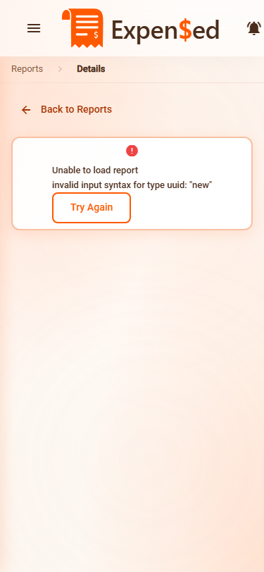 Submit Report Mobile